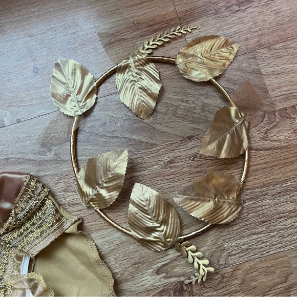 Disney Maleficent Movie Aurora Coronation Gown Girls Classic Costume Medium 7/8 - Picture 6 of 6